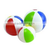 Popular promotional colorful inflatable beach ball, wholesale inflatable beach ball