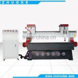 ZK-1325-2 Spindle Heads CNC Wood Engraver Machine With Vacuum Bed thumbnail-1