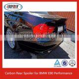 For BMW E90 05~12 3 Series E90 Performance Style Carbon Fiber Trunk Spoiler thumbnail-5