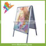 Custom aluminum exhibition double sides a board frame