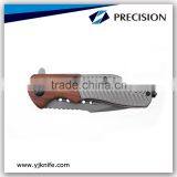 Camping Survival Pocket Knife With Window Breaker and Wire Cutter thumbnail-2