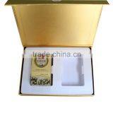 Custom Embossed Cardboard Gift Box Magnetic Flip thumbnail-3