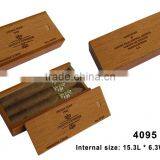 3count Small Wood Cigarette Tin Box Travel Humidor Cigar Box thumbnail-1