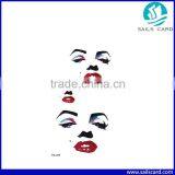 3D Arm Shoulder Body Tattoo Sticker Marilyn Monroe Pattern Water Transfer Temporary Fake Tattoo Stickers thumbnail-1