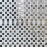 15*15mm elegant mosaic tile, peel & stick aluminium mosaic for kitchen EMB008