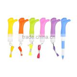 Popular Personalized Colorful Finger Shaped Plastic Pen
