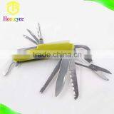 Colourful Multi Military Swiss Knife With 11 Accessories