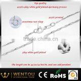 Factory Out Let Good Price Many Styles 925 Sterling Silver Chain thumbnail-1