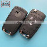 Hot Sale buick flip remote key shell 3 button remote flip key shell key covers for buick flip key blank buick