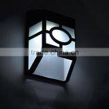 2016 New Hot 2 LED Solar Powered Light Sensor Fence Wall Light Path Lamp thumbnail-1