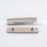 CR-ML00023 Custom Logo Engrave Metal Logo Label Sew for Leather thumbnail-2