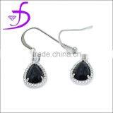 Drop Earrings Fashion Silver 925 Sterling Silver Jewelry Triangle Shape Earrings thumbnail-1