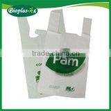 Biodegradable Bag Promotional Logo Printed High Quality Hard Handle Polybag thumbnail-6