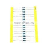 Hot Sale 1280pcs 64 Values 1 Ohm - 10M Ohm 14W Metal Film Resistors Assortment Kit Assorted Set Low Noise thumbnail-4