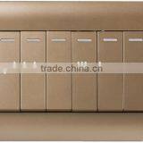 British Standard Electric 8 Gang 1 Way Light Swiches Electric Switches thumbnail-3