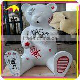 KANO4875 Festival Decorative Handmade Fiberglass Cartoon Bear thumbnail-2