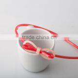 Handmade Bow Tie Hair Ornament for Girls Cheap Plastic Custom Headband Thin Hair Band With Teeth thumbnail-2