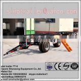 portable small deep water well drilling trailer