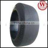 Factory Supply Smooth Press on Solid Forklift Tires 21x7x15