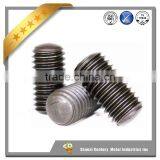 Alloy Steel Black Oxide 4-40 x 1/8" Oval Point Socket Set Screws thumbnail-1