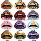 Fashion Custom Lip Temporary Tattoo Sticker thumbnail-1