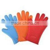 High Quality Food Grade Heat Resistant Silicon BBQ Glove thumbnail-2
