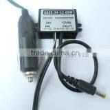24V Turn 12V5A Power DC-DC Buck Converter Car Cigarette Lighter Plug 4A3A2A Surveillance Cameras thumbnail-1