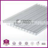 12/16/18mm 6-wall D Structure Multiwall Polycarbonate Sheet/Plastic Roof thumbnail-2