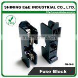 FB-6011 600V 20A Din Rail Mounting 6x30 Screw Fuse Block thumbnail-1
