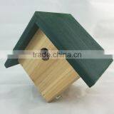 OEM Natural Color Wooden Bird House for Manufacturer Wholesale thumbnail-4