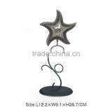 2016 Resin Christmas Star Shaped Ornaments With Metal Shelf thumbnail-4