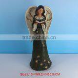 Resin Winged Guardian Angel Statue thumbnail-5
