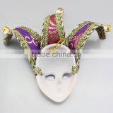 Luxury Gemstone Mini Masks Hand Drawing Venetian Masquerade Party Decoration thumbnail-2