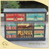 Wood Cabinet With Many Drawers thumbnail-2