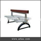 Arlau Cheap Outside Furniture,Iron Casting Bench Legs,2013New Arrival Folding Metal Outdoor Bench thumbnail-1