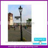 China Supplier Antique Cast Iron Park Lamp Post thumbnail-4