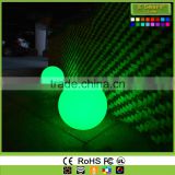 16 colors High quality rechangable waterproof garden RGB led light ball for indoor and outdoor decoration