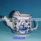 Porcelain Blue and White Painting Water Kettle thumbnail-1