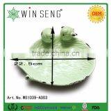 Hedgehog Shape Ceramic Cute Bird Feeder Plate thumbnail-3