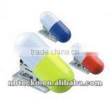 Capsule Shape Plastic Stapler for Promotional thumbnail-1