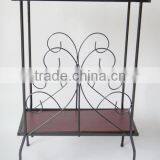 2 Tier Metal Occasional Decorative Magazine Table or Sofa Side Table thumbnail-5