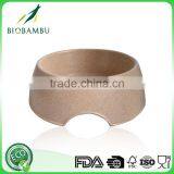 Small Hot Design Environmental Bamboo Fiber Dog Bowls