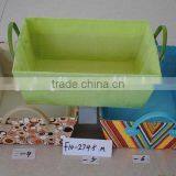 Fabric Woven Paper Box With Ears thumbnail-1