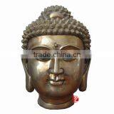 Casting Brass Buddha Head Statue thumbnail-1