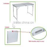 450111 120cm Option Aluminium Folding Table Height Adjustable For Indoor Outdoor thumbnail-3