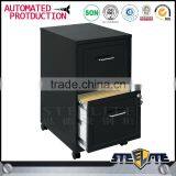 Hotel Furniture Metal Drawer Cabinet Movable Cabinet 2 Drawer Storage Cabinet thumbnail-2
