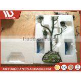 Art Work Resin Craft Two Birds Metal Tree Garden Solar Motion Sensor Light thumbnail-6