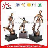 Polyresin Soccer Ball Trophy thumbnail-4