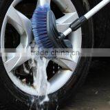 Car Wheel Cleaning Brush With Telescopic Handle thumbnail-1