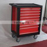 Nine Drawers Tool Cabinet With Four Wheels thumbnail-2